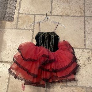 Salsa tutu ballet costume